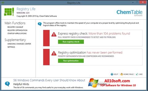 Ekran görüntüsü Registry Life Windows 10
