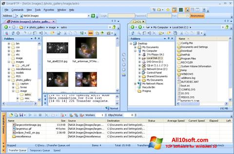 Ekran görüntüsü SmartFTP Windows 10
