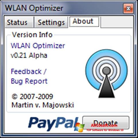 Ekran görüntüsü WLAN Optimizer Windows 10