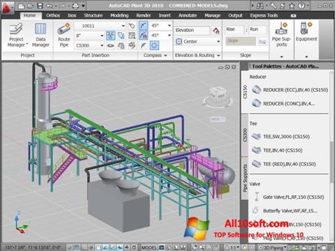 Ekran görüntüsü AutoCAD Windows 10