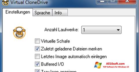 Ekran görüntüsü Virtual CloneDrive Windows 10