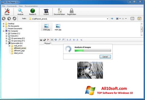 Ekran görüntüsü RS File Recovery Windows 10