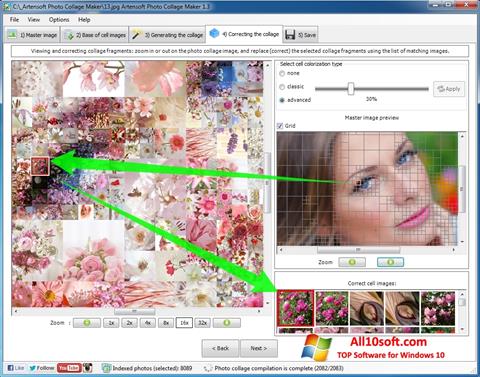 Ekran görüntüsü Photo Collage Maker Windows 10