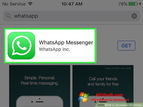 Ekran görüntüsü WhatsApp Windows 10