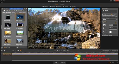Ekran görüntüsü Pinnacle Studio Windows 10