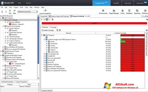 Ekran görüntüsü SoapUI Windows 10