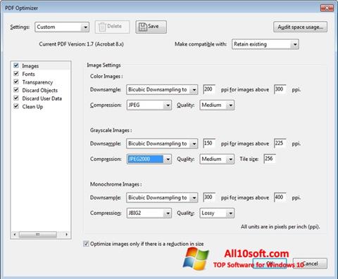 Ekran görüntüsü Adobe Acrobat Pro DC Windows 10