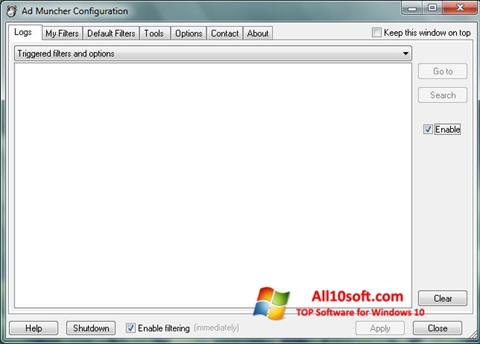 Ekran görüntüsü Ad Muncher Windows 10