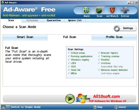 Ekran görüntüsü Ad-Aware Free Windows 10